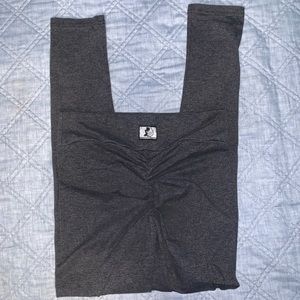 Celestial Bodiez High Waist Charcoal Scrunch Butt Leggings